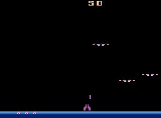 Screenshot Thumbnail / Media File 1 for Demon Attack (Death from Above) (1982) (Imagic, Rob Fulop) (720000-200, 720101-1B, 720101-1C, IA3200, IX-006-04) [fixed]